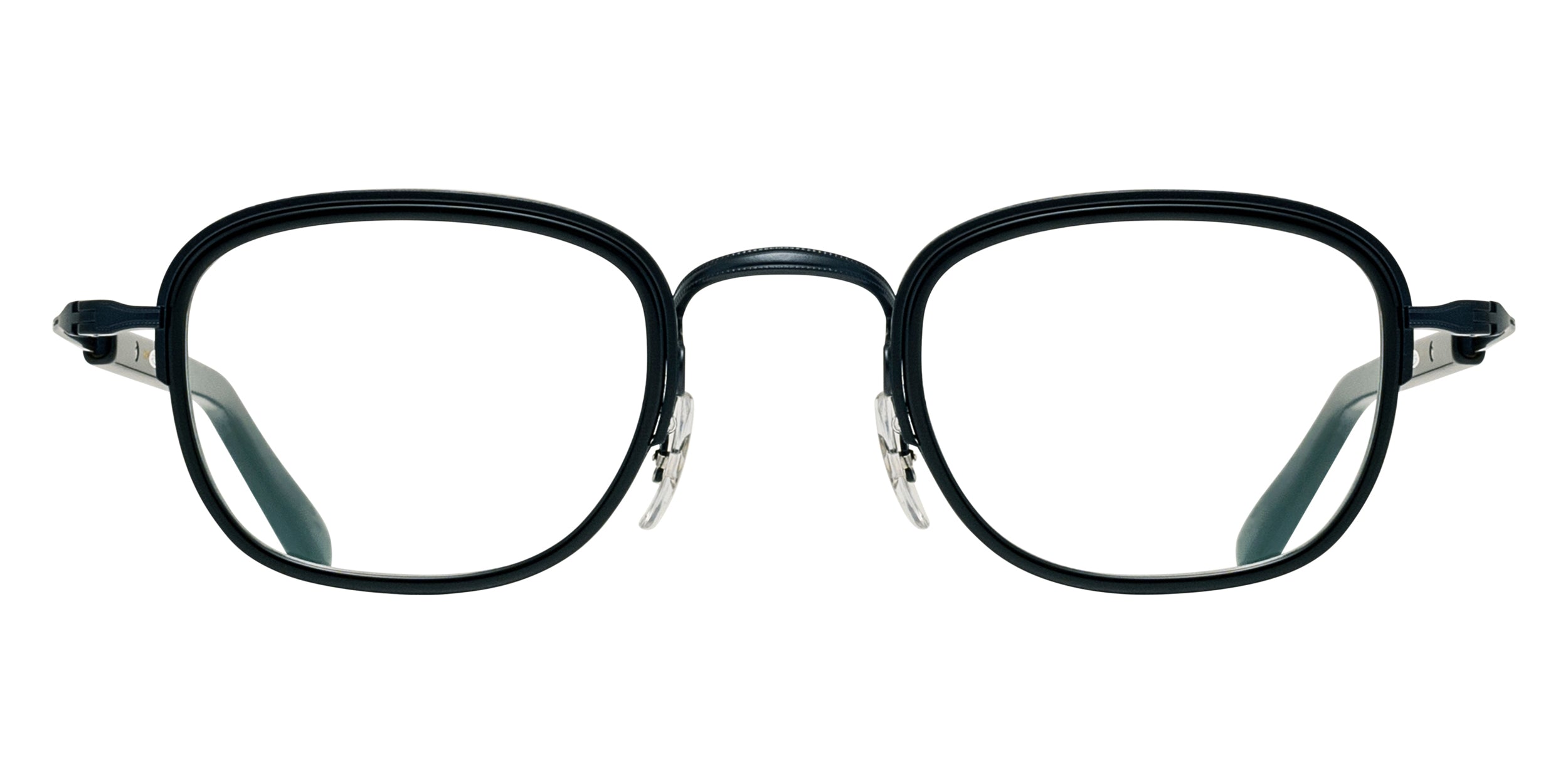 Masunaga® GMS-112P MSNG GMS 112P 35 NAVY DEMI 43 Eyeglasses
