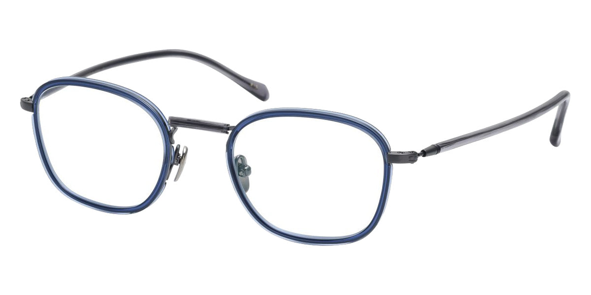 Masunaga® GMS-121TS Eyeglasses - 15 Blue/DGRY