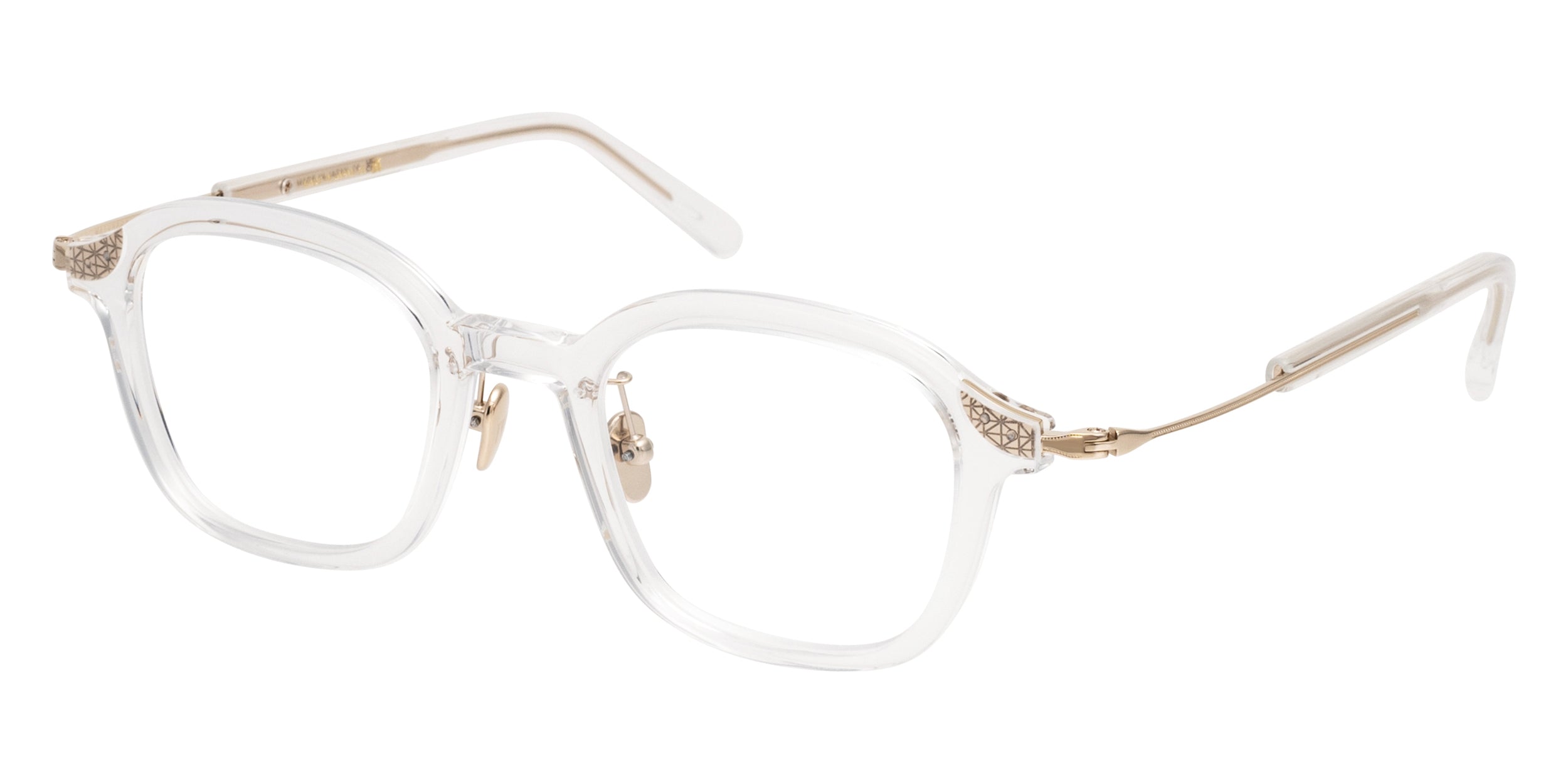 Masunaga® GMS-125 MSNG GMS 125 20 CLEAR 47 Eyeglasses