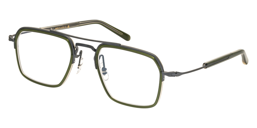 Masunaga® GMS-130P MSNG GMS 130P 38 GREEN 49 Eyeglasses