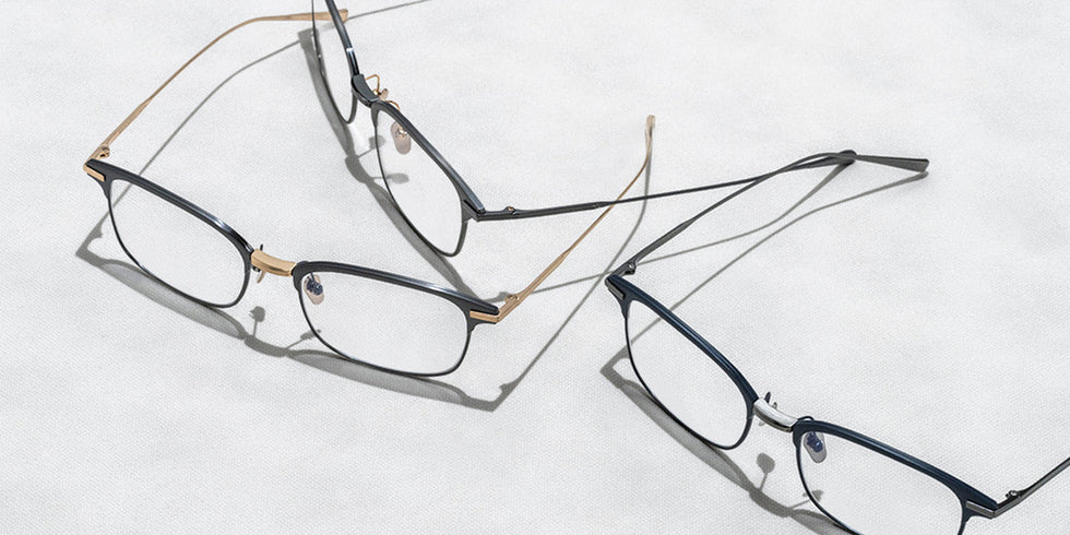 Masunaga® LENOX MSNG LENOX 25 DBL GRY 56 Eyeglasses