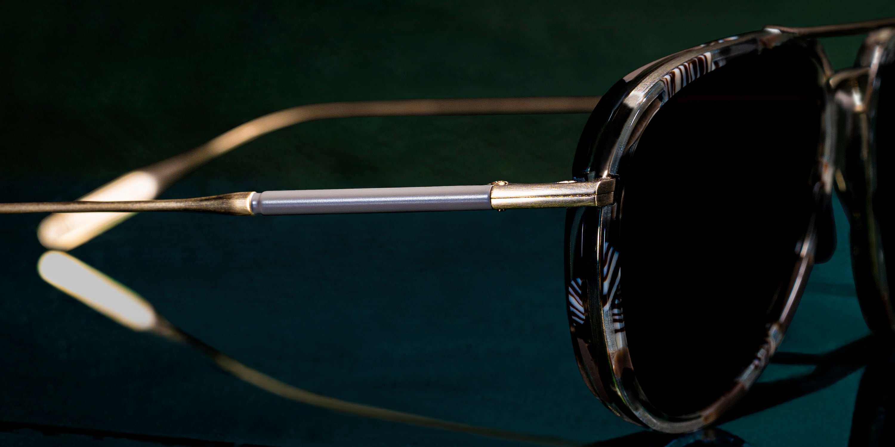Masunaga® MAX MSNG MAX S31 GOLD II 53 Sunglasses