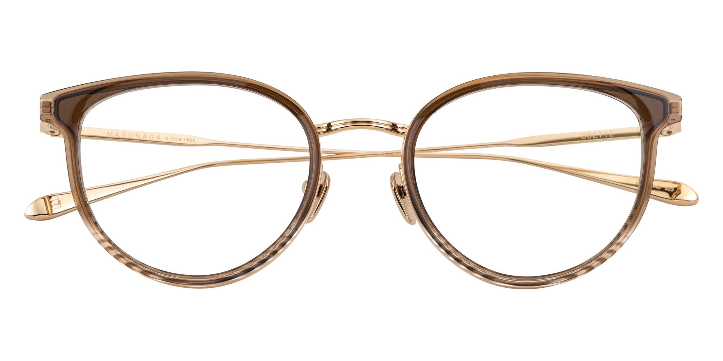 Masunaga® ODETTE MSNG ODETTE 23 BR GP 50 Eyeglasses