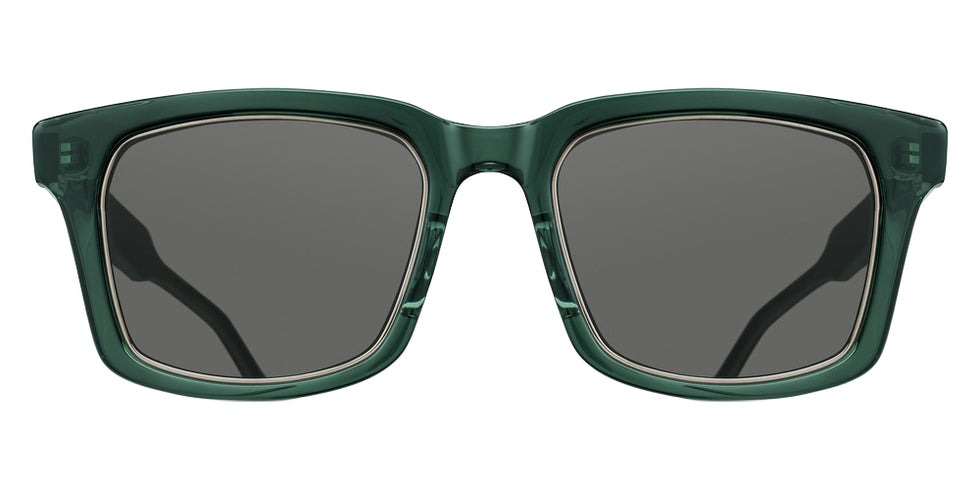 Matsuda® M1040 Sunglasses - Bottle Green/Grey Solid