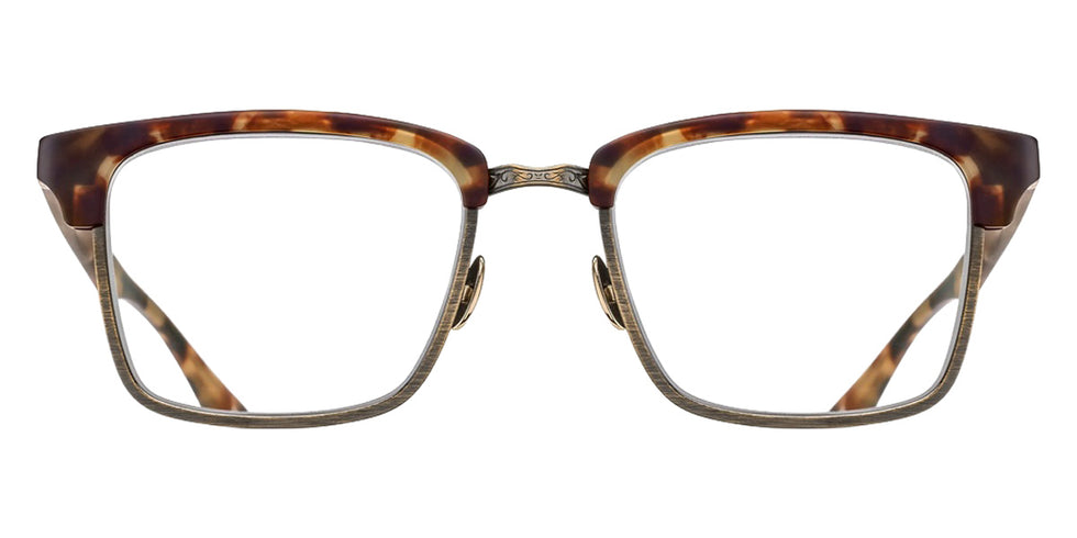 Matsuda® M2063 Eyeglasses - BROWN/ANTIQUE GOLD