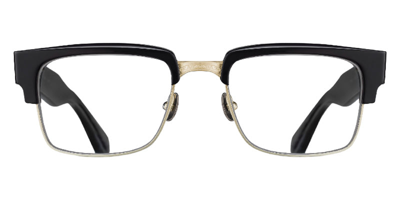 Matsuda® M2071 MTD M2071 Matte Black/Brushed Gold 53 Eyeglasses - Matte Black/Brushed Gold