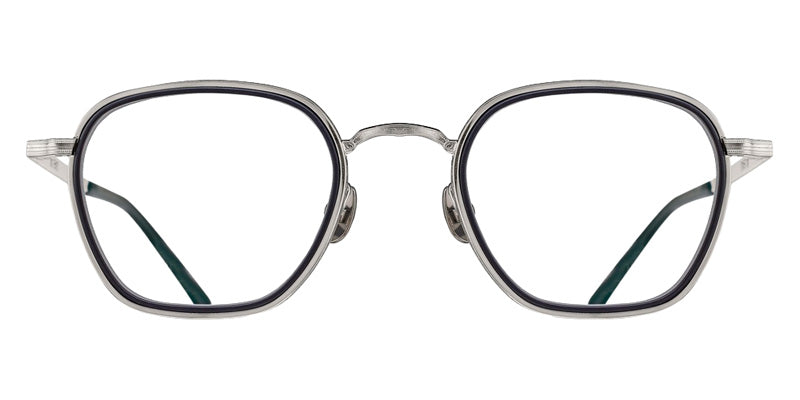Matsuda® M3101-I MTD M3101-I Palladium White/Matte Black 50 Eyeglasses - Palladium White/Matte Black
