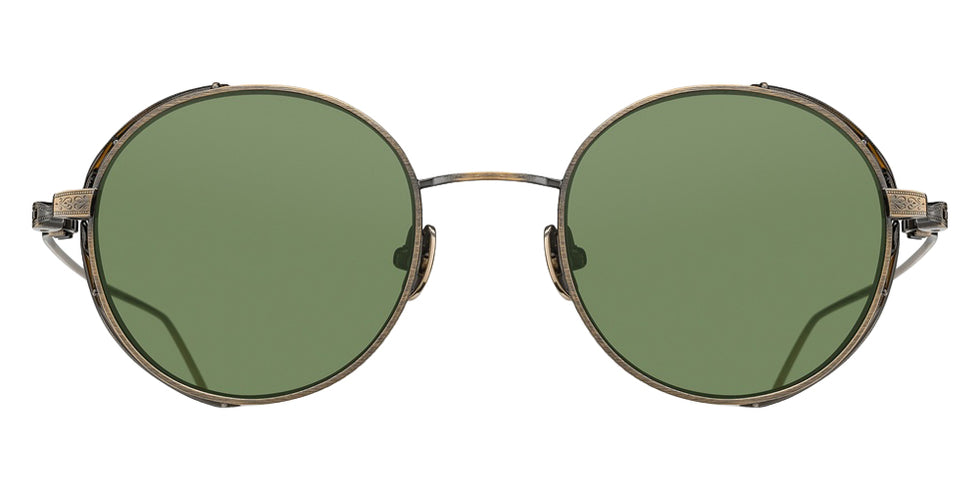 Matsuda® M3152 Sunglasses - Antique Gold/Sage Green