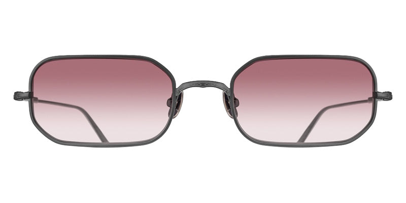 Matsuda® M3163 MTD M3163 Matte Black 53 Sunglasses - Matte Black/Rose Gradient
