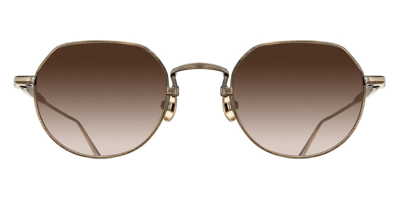 Matsuda® M3167 MTD M3167 Antique Gold 49 Sunglasses - Antique Gold/Khaki Gradient