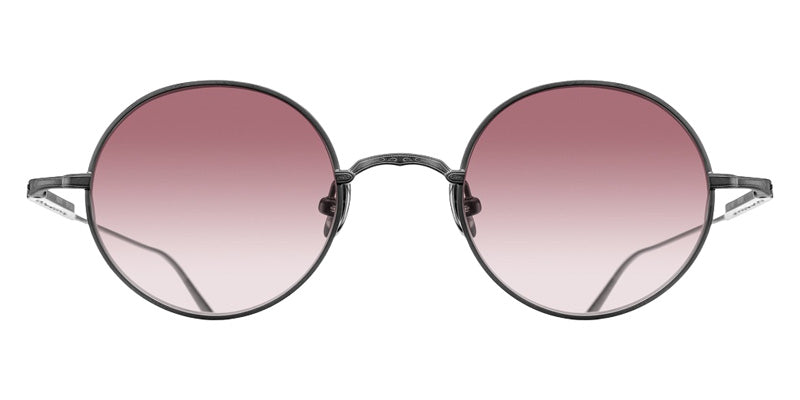 Matsuda® M3168 MTD M3168 Matte Black 46 Sunglasses - Matte Black/Rose Gradient