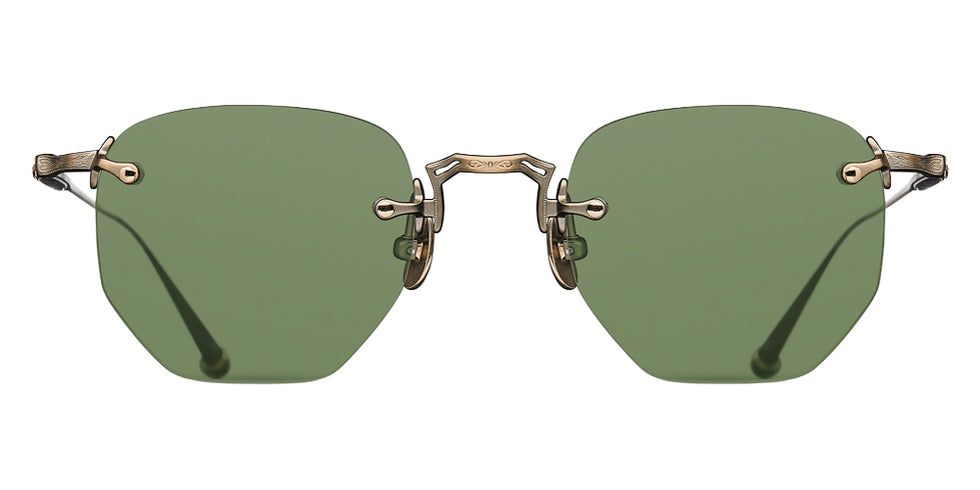 Matsuda® M5006 Sunglasses - Antique Gold/Sage Green