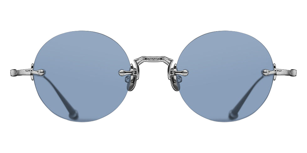 Matsuda® M5007 Sunglasses - Palladium White/Cobalt Blue