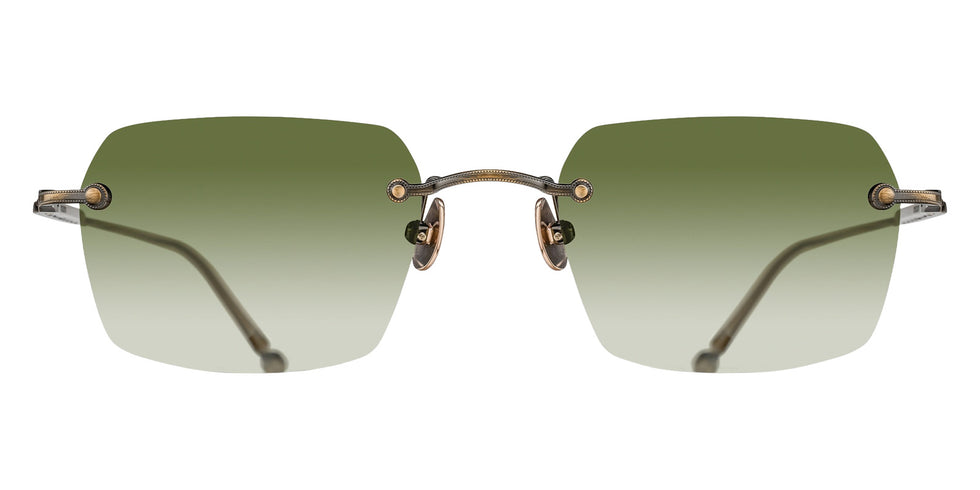 Matsuda® M5008 MTD M5008 Antique Gold/Sage Green Gradient 51 Sunglasses - Antique Gold/Sage Green Gradient