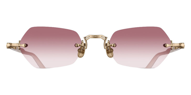 Matsuda® M5011 MTD M5011 Brushed Gold/Milk White 50 Sunglasses - Brushed Gold/Milk White/Rose Gradient
