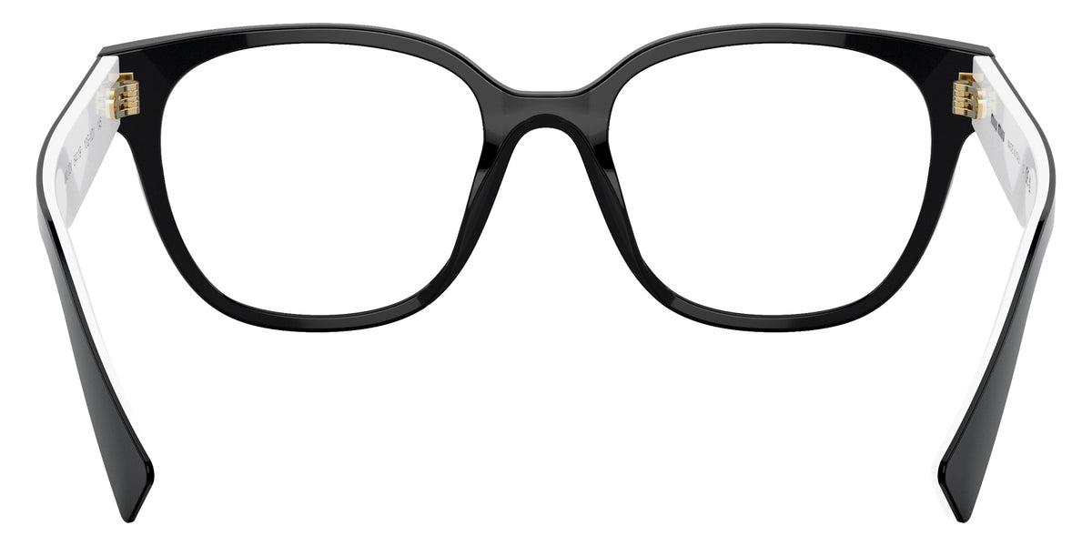 Miu Miu® MU 02VV Eyeglasses MU 02VV 10G1O1 52 - Black & White
