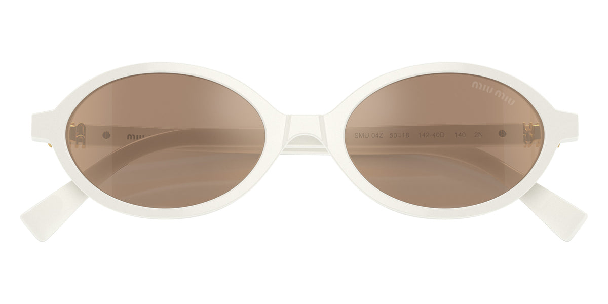 Miu Miu® MU 04ZS Sunglasses MU 04ZS 14240D 50 - White