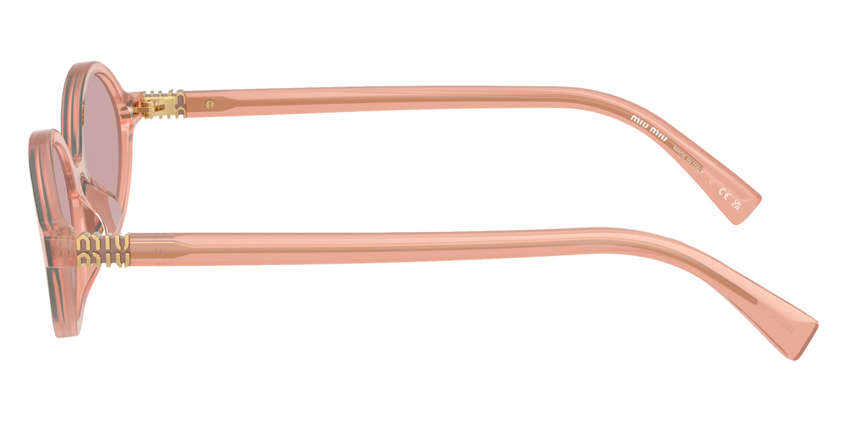 Miu Miu® MU 04ZS Sunglasses MU 04ZS 20I60V 50 - Opaline Pink