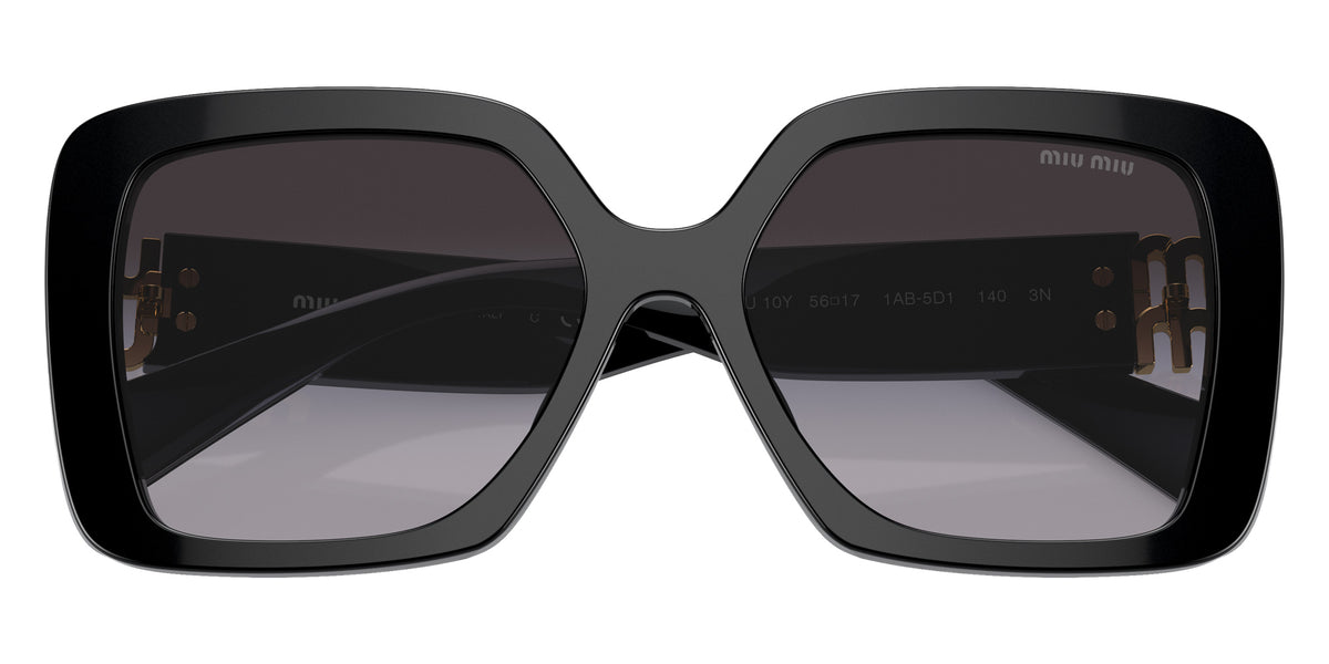 Miu Miu® MU 10YS Sunglasses MU 10YS 1AB5D1 56 - Black