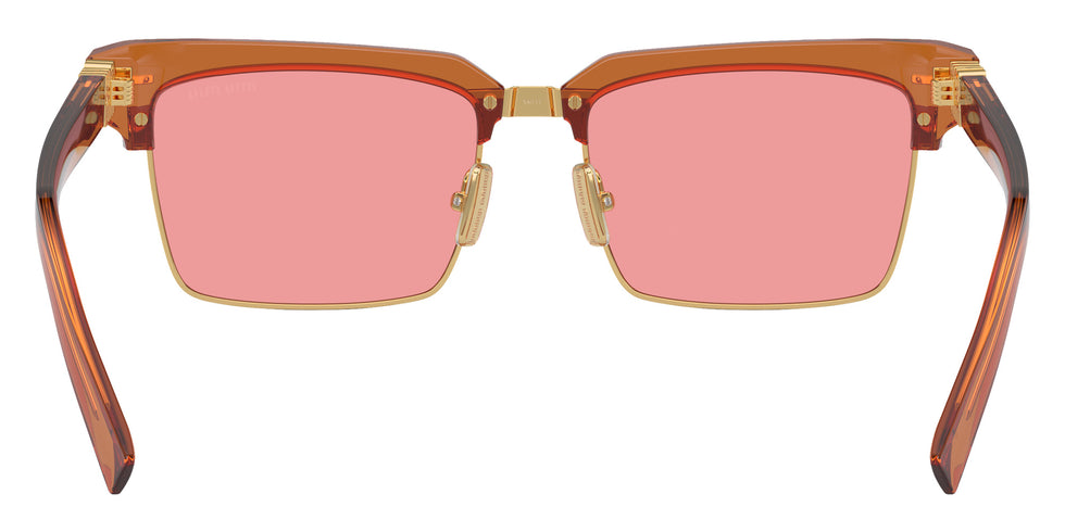 Miu Miu® MU 10ZS Sunglasses MU 10ZS 15T1D0 54 - Caramel Transparent