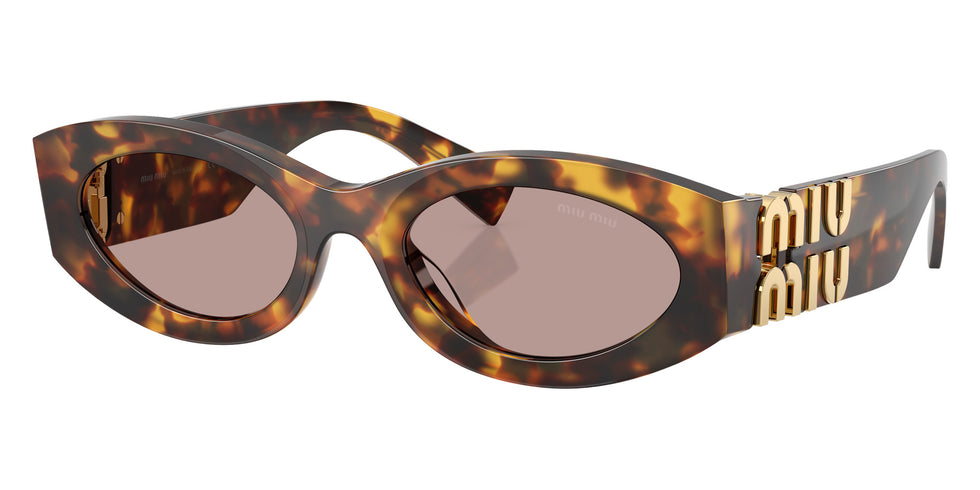 Miu Miu® MU 11WS Sunglasses MU 11WS 14L20I 54 - Honey Havana