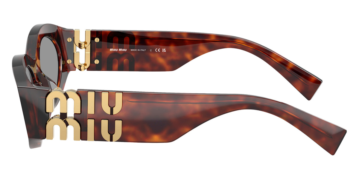 Miu Miu® MU 11WS Sunglasses MU 11WS 21C40O 54 - Mahogany Havana