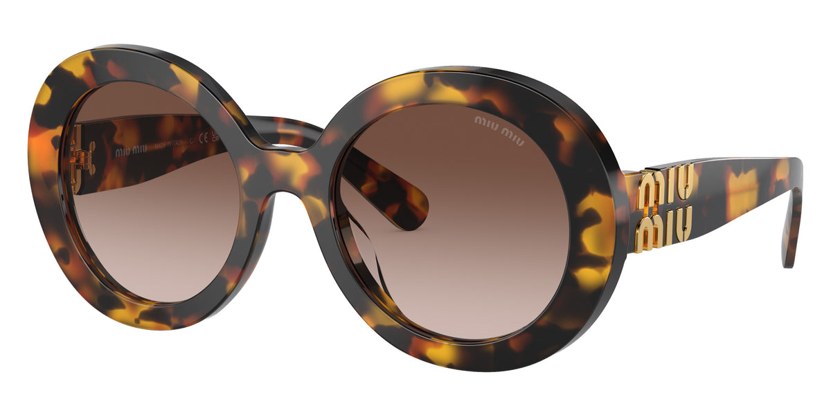 Miu Miu® MU 11YS Sunglasses MU 11YS VAU6S1 55 - Honey Havana