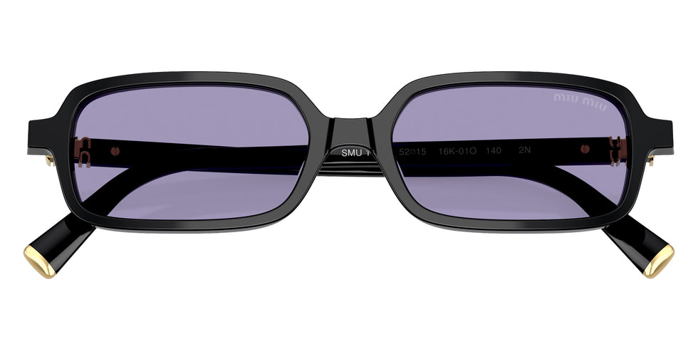 Miu Miu® MU 11ZSF Sunglasses MU 11ZSF 16K01O 52 - Black