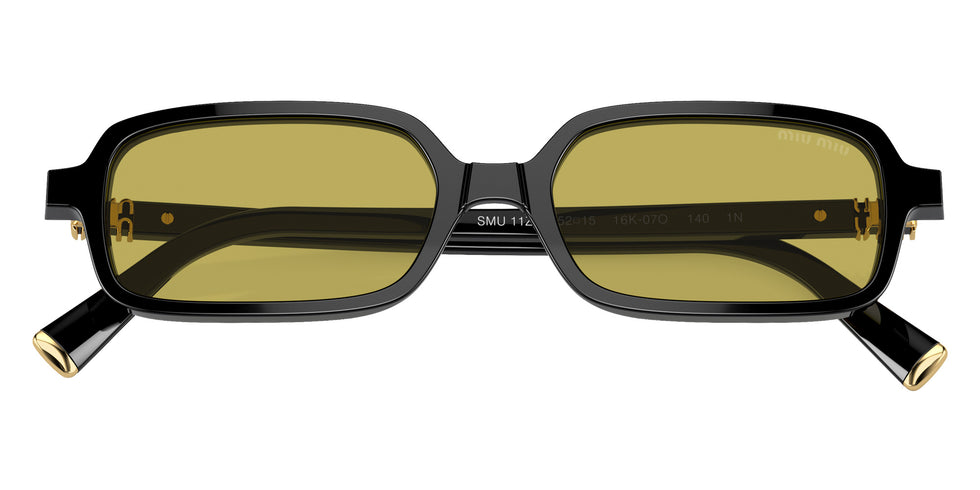 Miu Miu® MU 11ZSF Sunglasses MU 11ZSF 16K07O 52 - Black