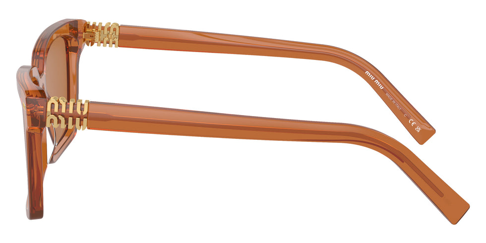 Miu Miu® MU 13ZS Sunglasses MU 13ZS 15T2Z1 55 - Caramel Transparent