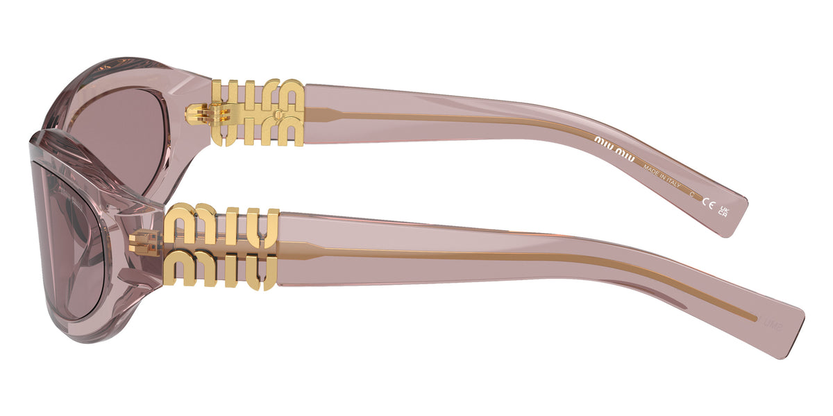 Miu Miu® MU 14ZS Sunglasses MU 14ZS 12W20I 59 - Mauve Transparent
