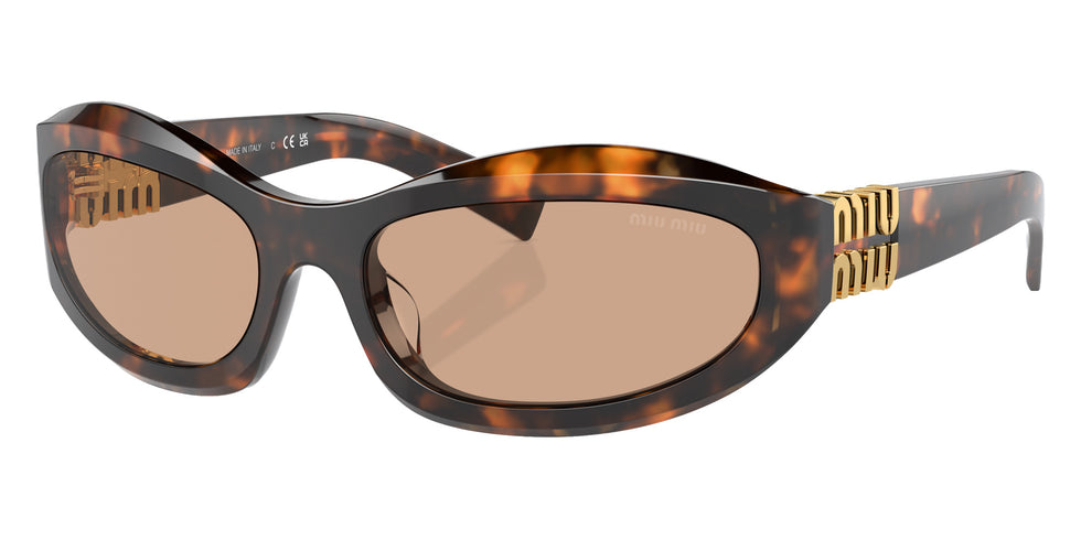 Miu Miu® MU 14ZS Sunglasses MU 14ZS 14L90H 59 - Honey Havana