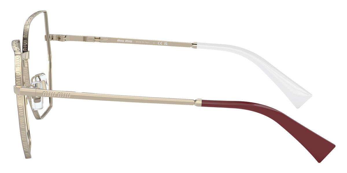 Miu Miu® MU 50VV Eyeglasses MU 50VV 09X1O1 55 - Pale Gold