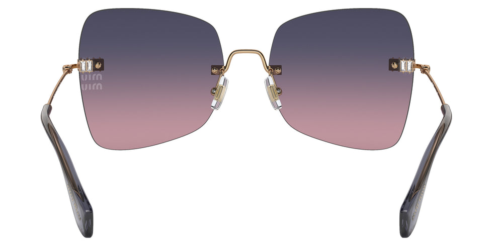 Miu Miu® MU 50WS Sunglasses MU 50WS 7OE06N 59 - Antique Gold