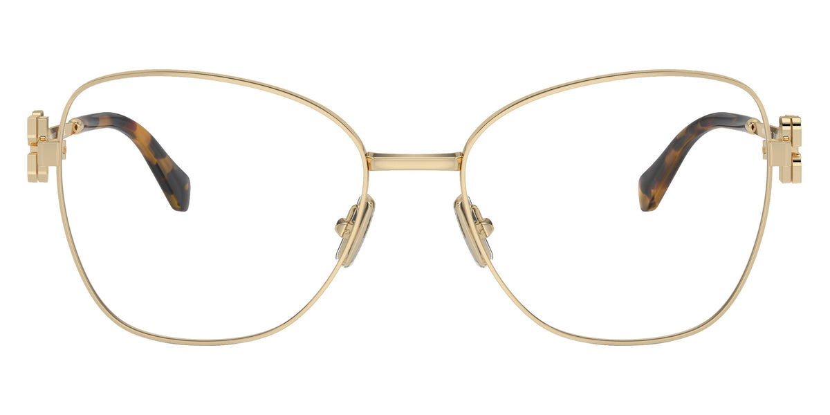 Miu Miu® MU 50XV Eyeglasses MU 50XV ZVN1O1 56 - Pale Gold