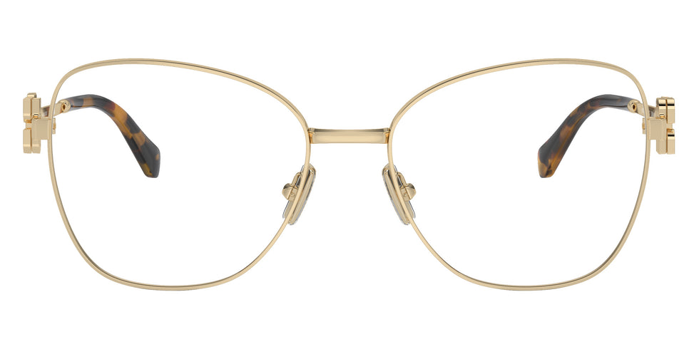 Miu Miu® MU 50XV Eyeglasses MU 50XV ZVN1O1 56 - Pale Gold