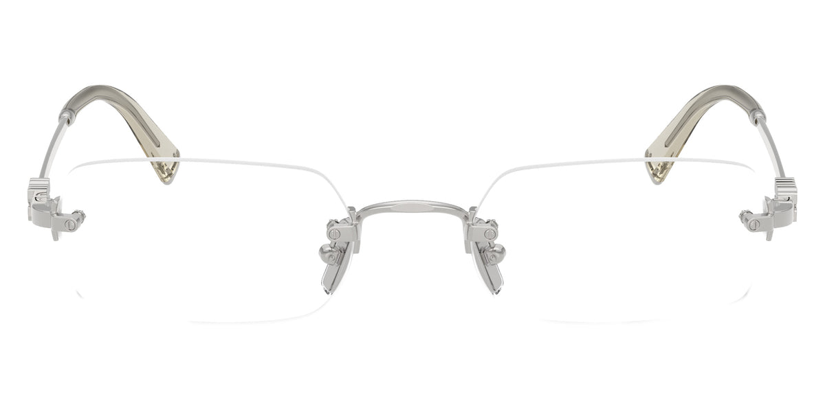 Miu Miu® MU 50YV Eyeglasses MU 50YV 1BC1O1 52 - Silver