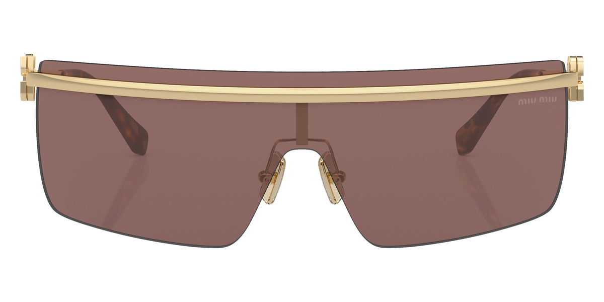 Miu Miu® MU 50ZS Sunglasses MU 50ZS ZVN70D 42 - Pale Gold