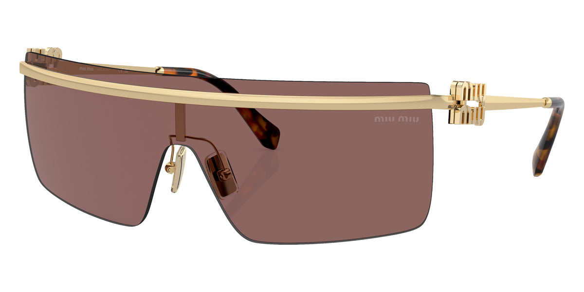 Miu Miu® MU 50ZS Sunglasses MU 50ZS ZVN70D 42 - Pale Gold