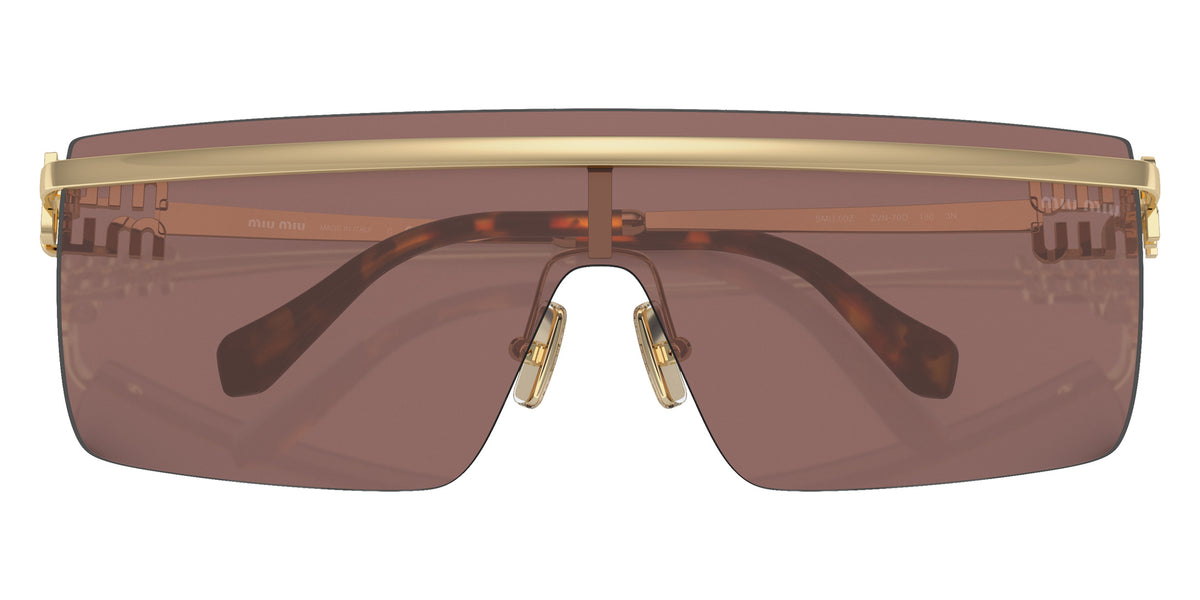 Miu Miu® MU 50ZS Sunglasses MU 50ZS ZVN70D 42 - Pale Gold