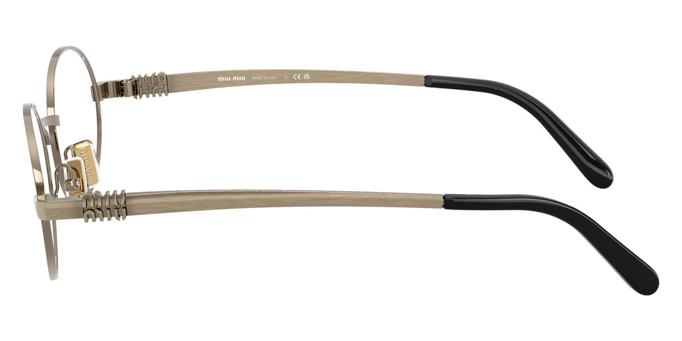 Miu Miu® MU 50ZV Eyeglasses MU 50ZV 26C1O1 52 - Old Gold