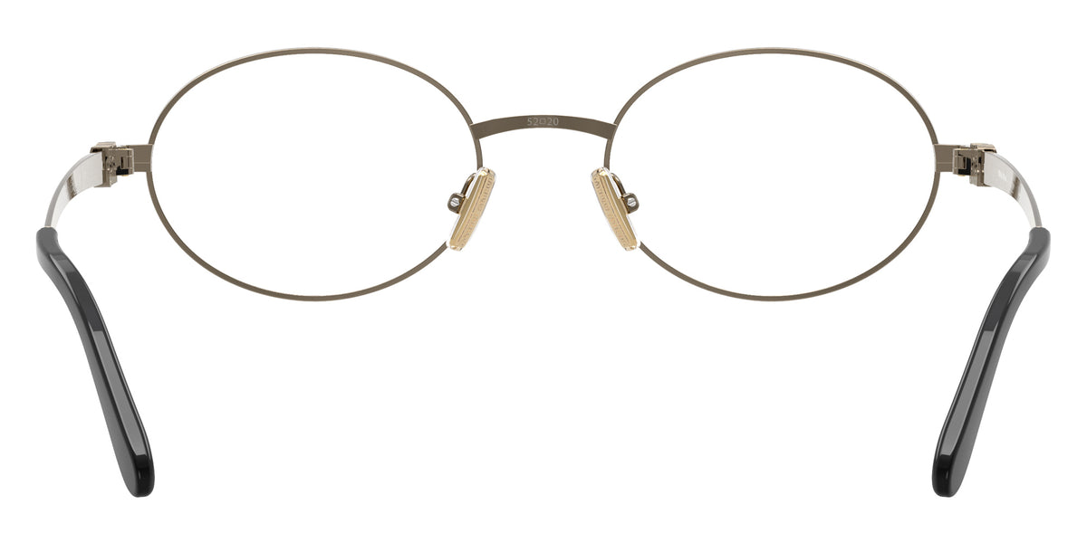 Miu Miu® MU 50ZV Eyeglasses MU 50ZV 26C1O1 52 - Old Gold