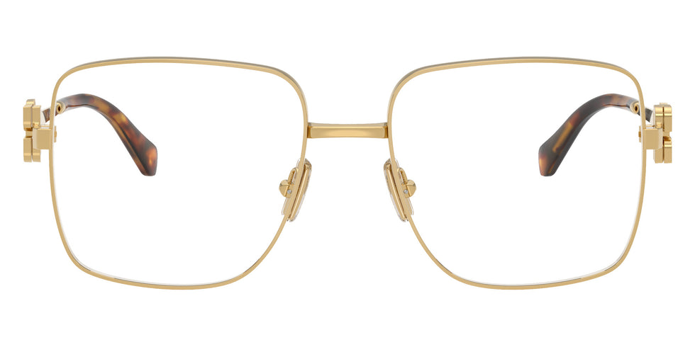 Miu Miu® MU 51XV Eyeglasses MU 51XV 5AK1O1 54 - Gold