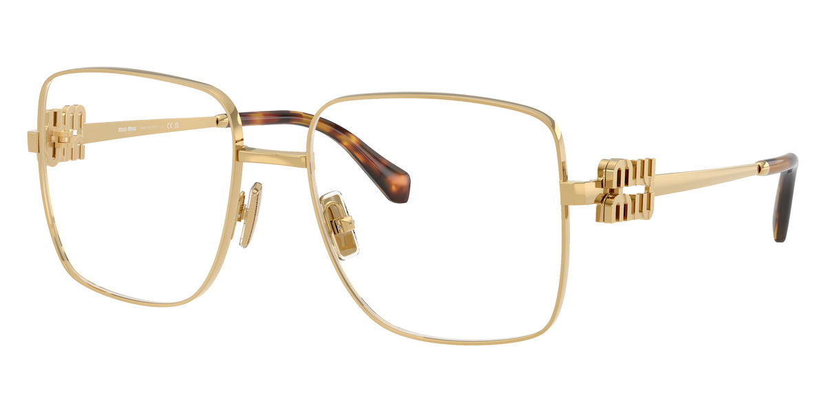 Miu Miu® MU 51XV Eyeglasses MU 51XV 5AK1O1 54 - Gold