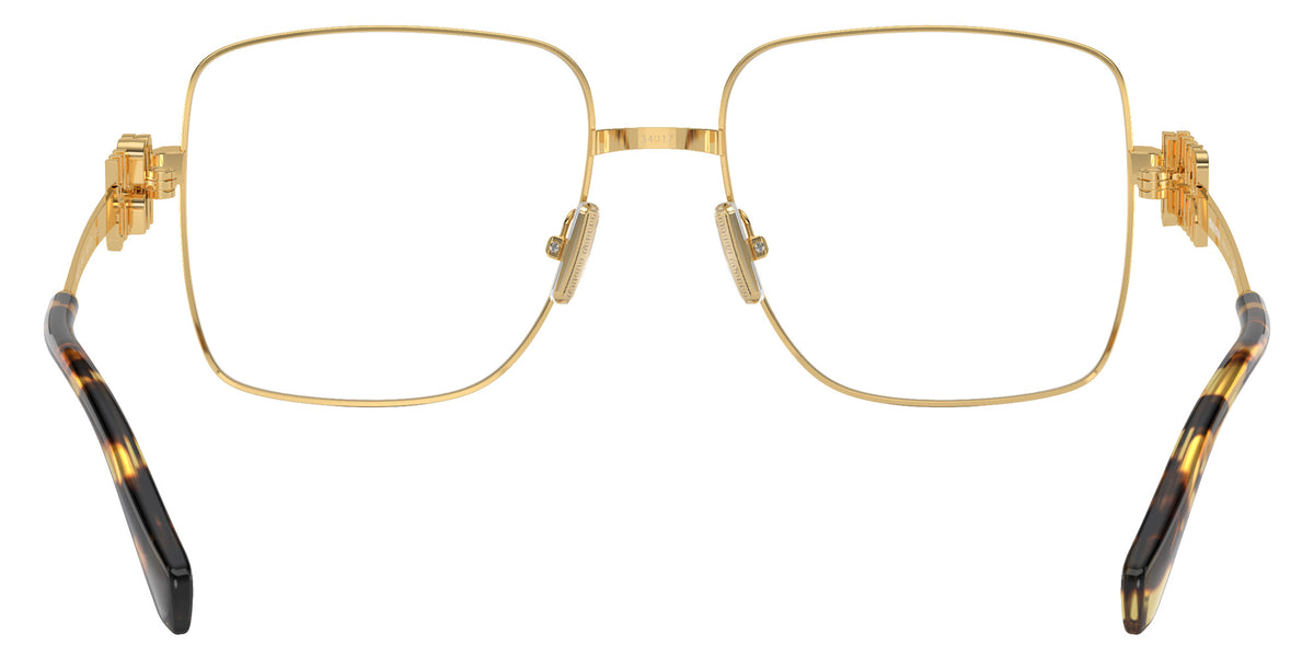 Miu Miu® MU 51XV Eyeglasses MU 51XV KUI1O1 54 - Gold