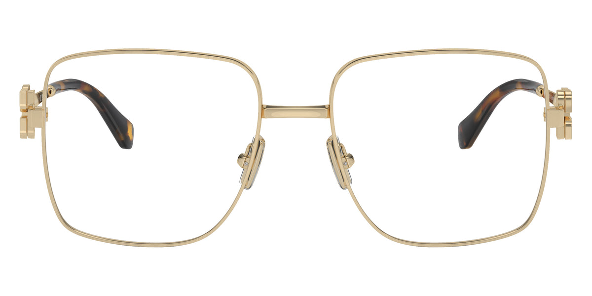 Miu Miu® MU 51XV Eyeglasses MU 51XV ZVN1O1 54 - Pale Gold