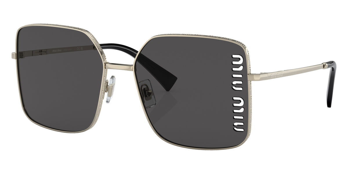 Miu Miu® MU 51YS Sunglasses MU 51YS ZVN5S0 60 - Pale Gold