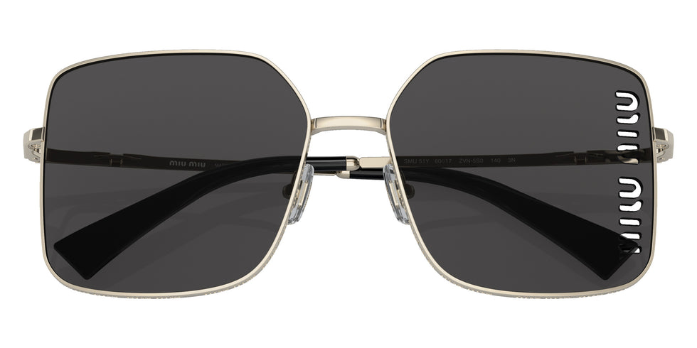 Miu Miu® MU 51YS Sunglasses MU 51YS ZVN5S0 60 - Pale Gold