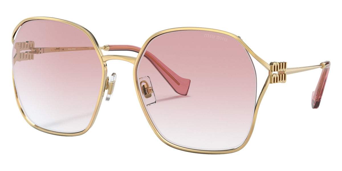 Miu Miu® MU 52WS Sunglasses MU 52WS 5AK06S 60 - Gold