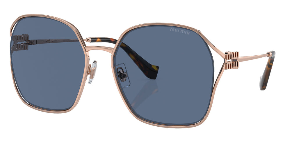 Miu Miu® MU 52WS Sunglasses MU 52WS ZVF1V1 60 - Rose Gold